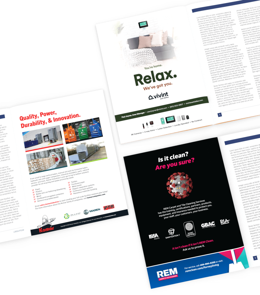 Print Ad Montage